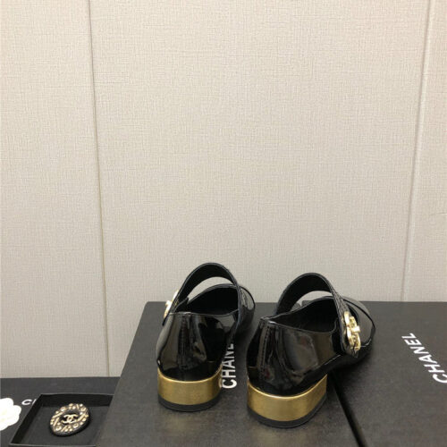 High Quality Luxury Chanel Classic Color Matching Elements Large Logo Shoes – Style 09318 product detail