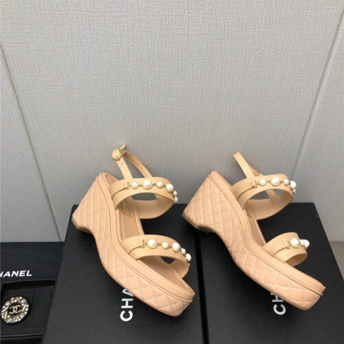 High Quality Luxury Chanel Pearl Series Slippers product detail