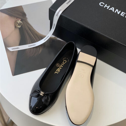 High Quality Luxury Chanel Latest Classic Ballet Shoes – Style 74374 product detail