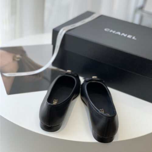 High Quality Luxury Chanel Latest Classic Ballet Shoes – Style 74374 product detail