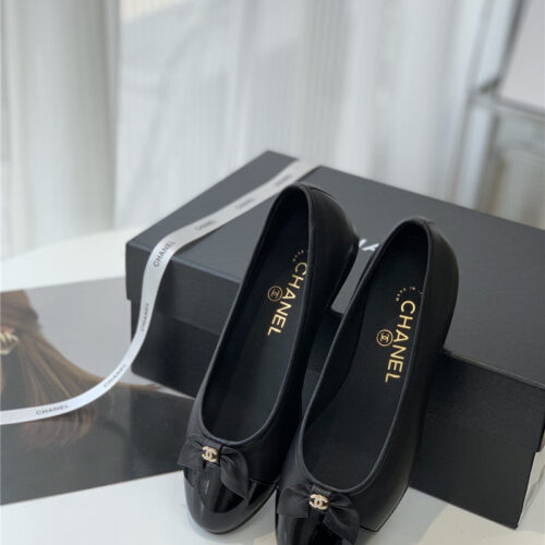 High Quality Luxury Chanel Latest Classic Ballet Shoes – Style 74374 product detail