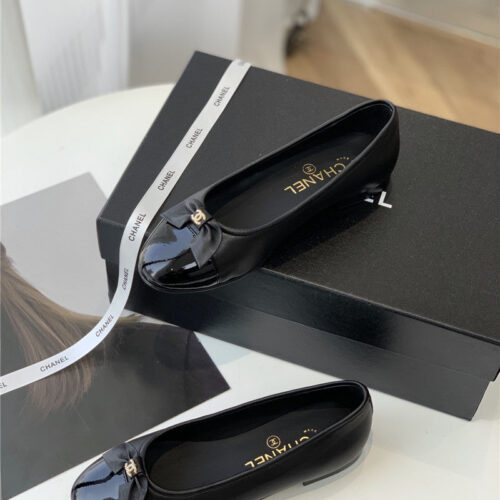 High Quality Luxury Chanel Latest Classic Ballet Shoes – Style 74374 product detail