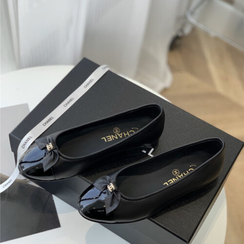 High Quality Luxury Chanel Latest Classic Ballet Shoes – Style 74374