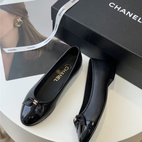 High Quality Luxury Chanel Latest Classic Ballet Shoes – Style 74374 alternate view