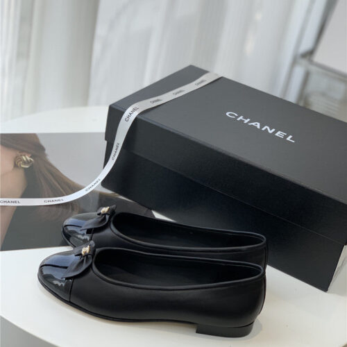 High Quality Luxury Chanel Latest Classic Ballet Shoes – Style 74374 product detail