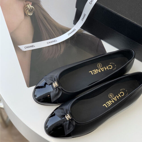 High Quality Luxury Chanel Latest Classic Ballet Shoes – Style 74374 product detail