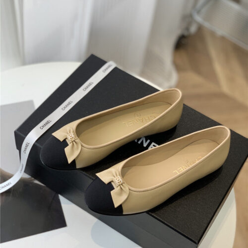 High Quality Luxury Chanel Latest Classic Ballet Shoes