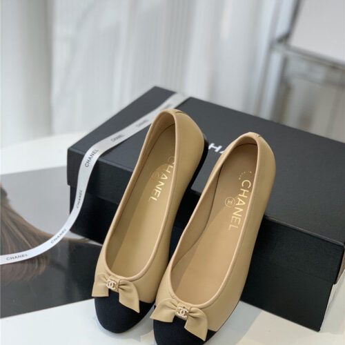 High Quality Luxury Chanel Latest Classic Ballet Shoes product detail