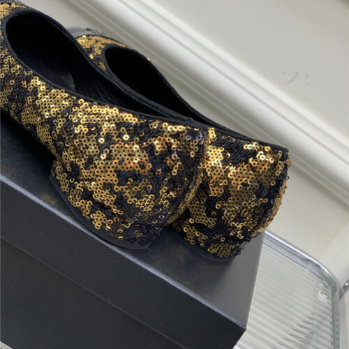 High Quality Luxury Chanel Latest Sequin Shoes – Style 07686 product detail
