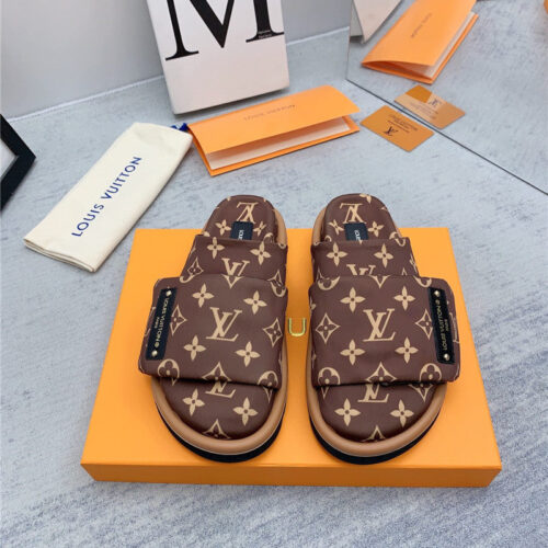 High Quality Luxury Louis Vuitton Early Spring Couple Bag Slippers – Style 16803 product detail