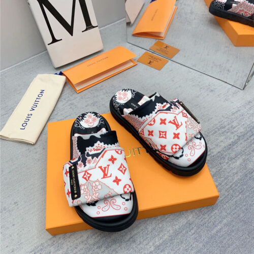 High Quality Luxury Louis Vuitton Early Spring Couple Bag Slippers product detail