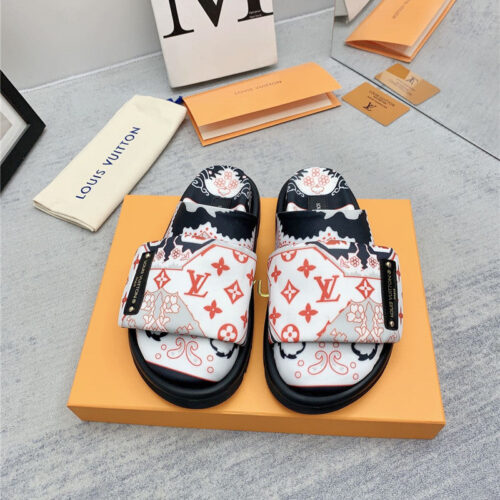 High Quality Luxury Louis Vuitton Early Spring Couple Bag Slippers product detail