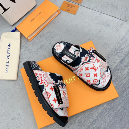 High Quality Luxury Louis Vuitton Early Spring Couple Bag Slippers product detail