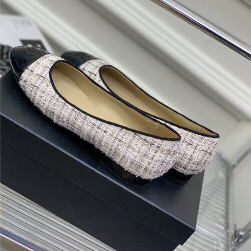 High Quality Luxury Chanel Latest Sequin Shoes – Style 12774 product detail