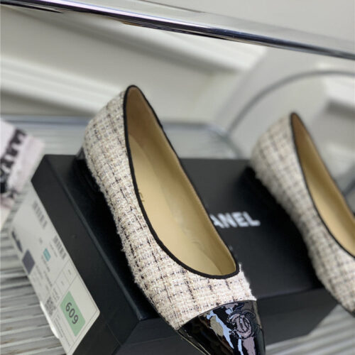 High Quality Luxury Chanel Latest Sequin Shoes – Style 12774 product detail