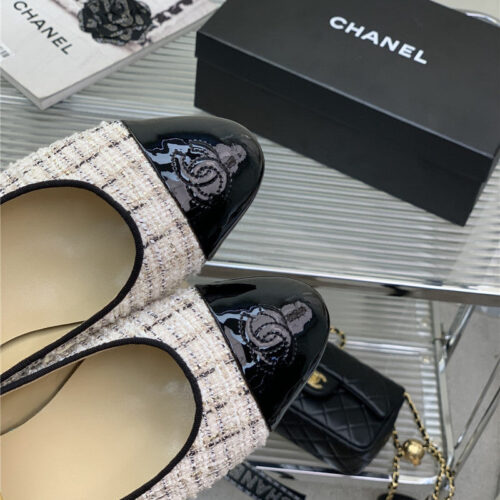 High Quality Luxury Chanel Latest Sequin Shoes – Style 12774 product detail