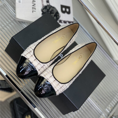 High Quality Luxury Chanel Latest Sequin Shoes – Style 12774 product detail