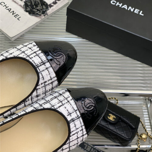 High Quality Luxury Chanel Latest Sequin Shoes – Style 16166 product detail