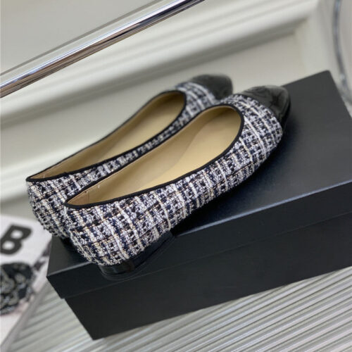 High Quality Luxury Chanel Latest Sequin Shoes product detail