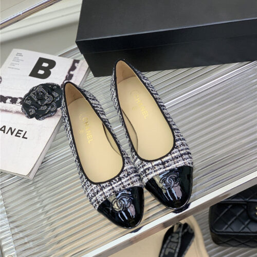 High Quality Luxury Chanel Latest Sequin Shoes product detail