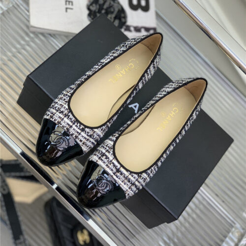 High Quality Luxury Chanel Latest Sequin Shoes product detail