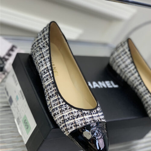 High Quality Luxury Chanel Latest Sequin Shoes product detail
