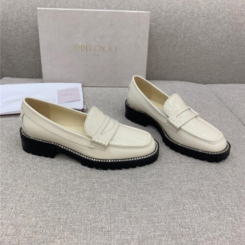 High Quality Luxury Jimmy Choo New Platform Loafers