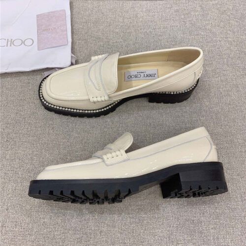 High Quality Luxury Jimmy Choo New Platform Loafers alternate view