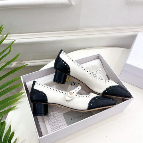 High Quality Luxury Chanel Square Toe Punching Shoes – Style 30342 product detail