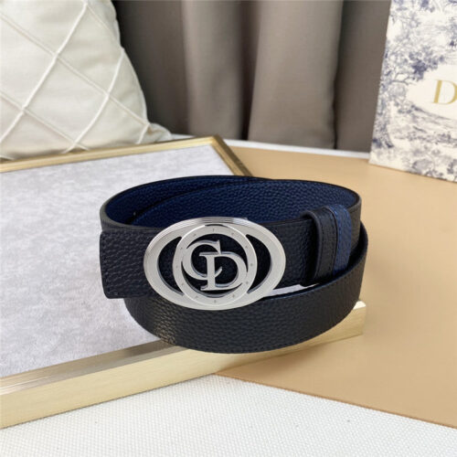 High Quality Luxury Dior Original Single With Original Buckle Head Belt – Style 31430 alternate view