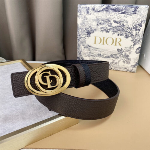 High Quality Luxury Dior Original Single With Original Buckle Head Belt product detail