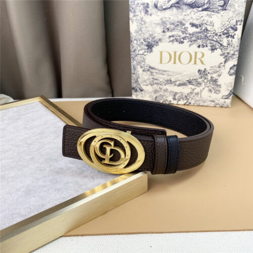 High Quality Luxury Dior Original Single With Original Buckle Head Belt product detail