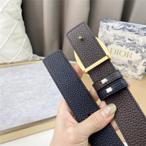High Quality Luxury Dior Original Single With Original Buckle Head Belt product detail