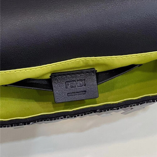 High Quality Luxury Fendi Sequins Mini Baguette Bag – Style 32696 product detail