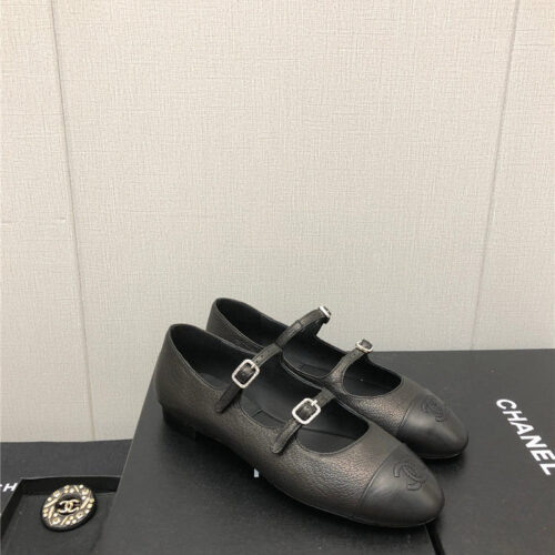 High Quality Luxury Chanel Classic Color Block Logo Shoes – Style 48870