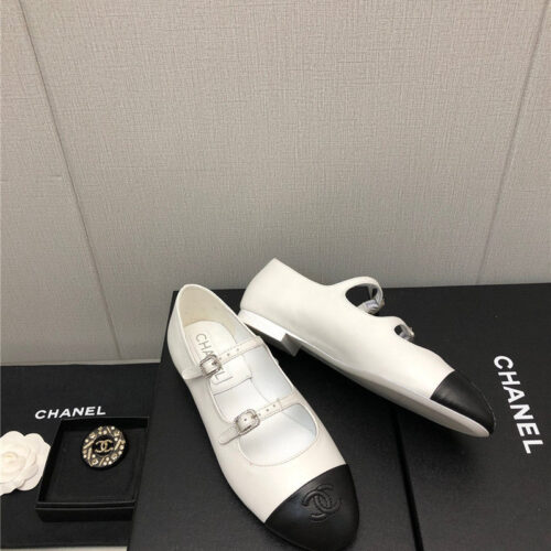 High Quality Luxury Chanel Classic Color Block Logo Shoes product detail