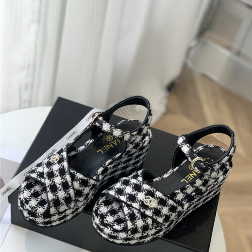 High Quality Luxury Chanel Platform Sandals product detail