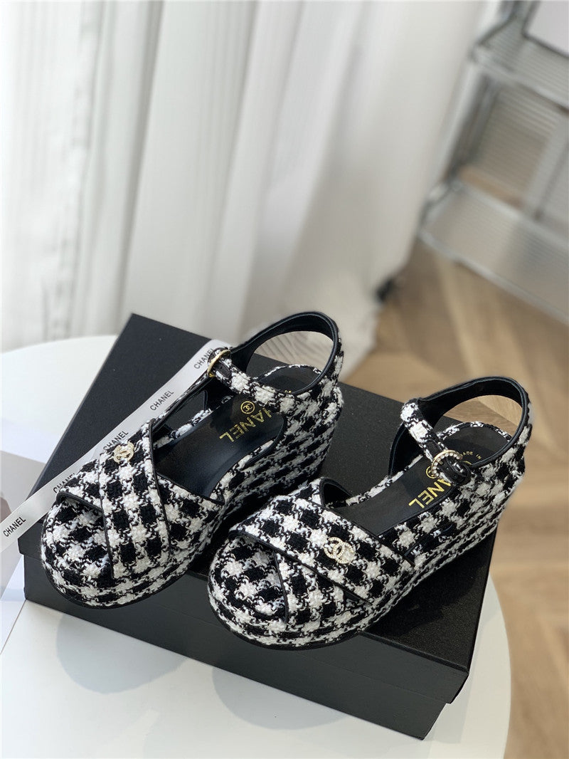 High Quality Luxury Chanel Platform Sandals product detail