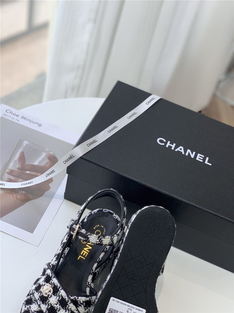 High Quality Luxury Chanel Platform Sandals product detail