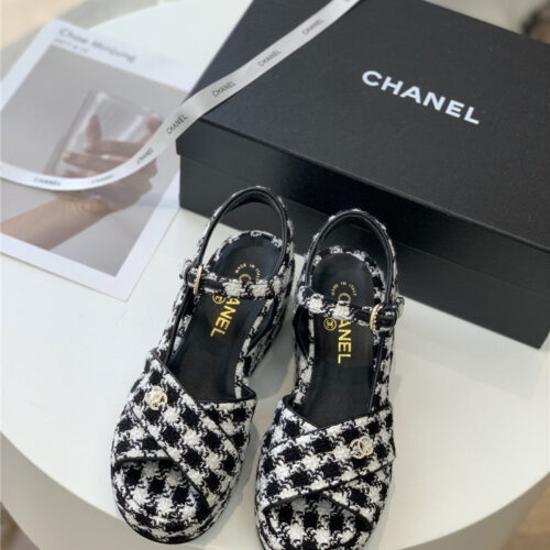High Quality Luxury Chanel Platform Sandals product detail