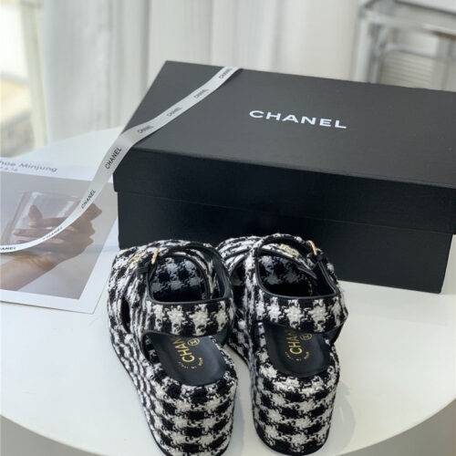 High Quality Luxury Chanel Platform Sandals product detail