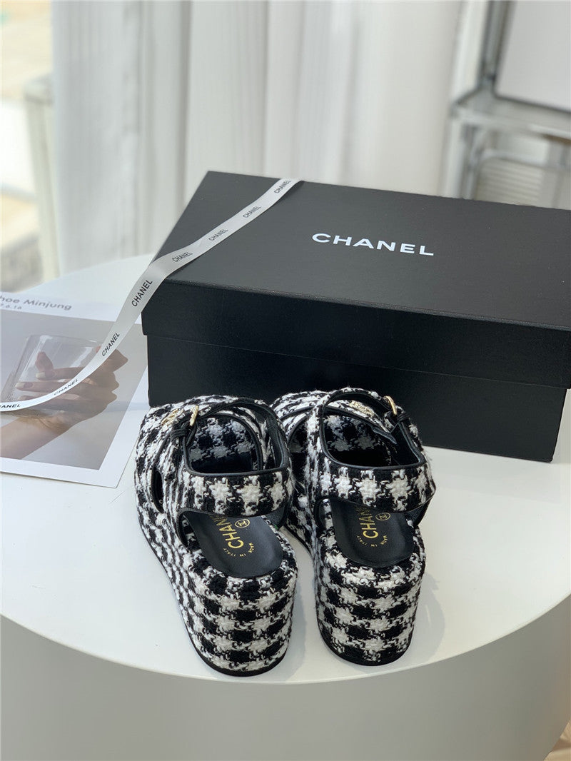 High Quality Luxury Chanel Platform Sandals product detail