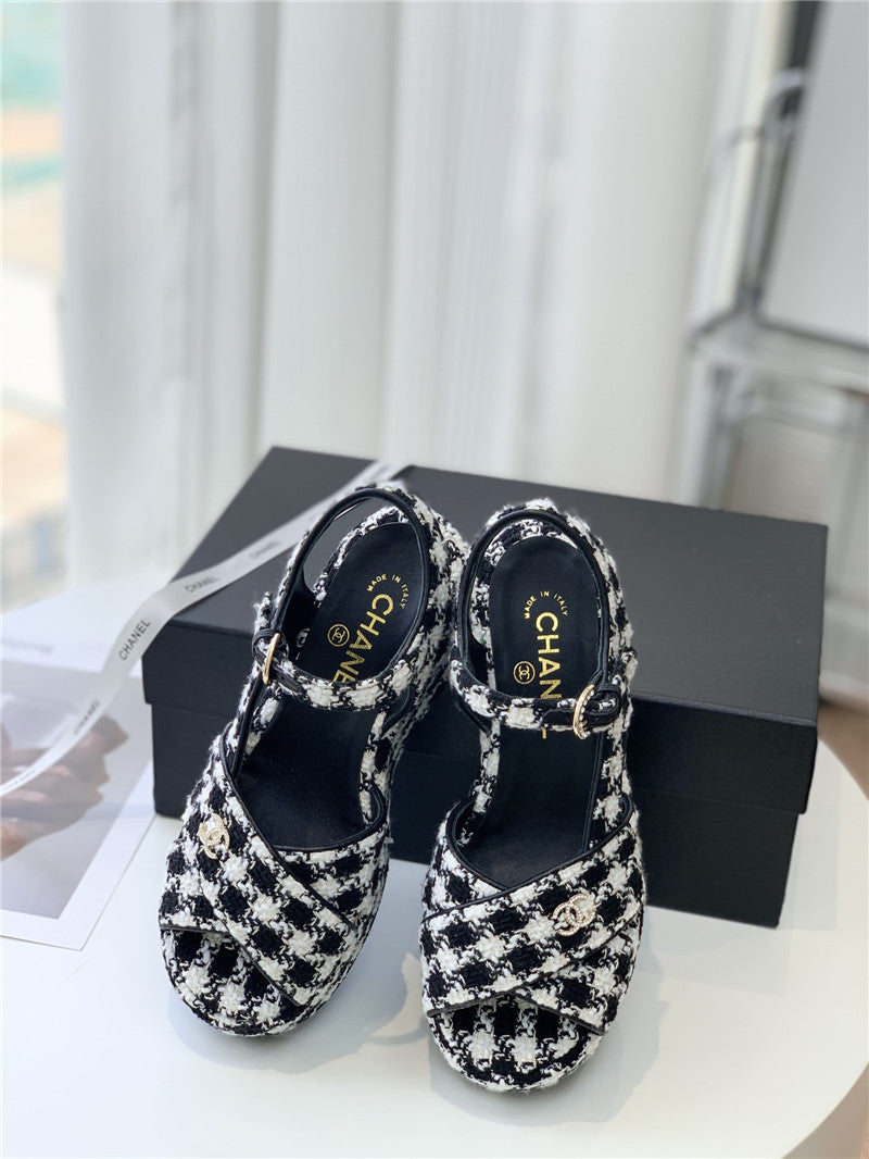 High Quality Luxury Chanel Platform Sandals product detail