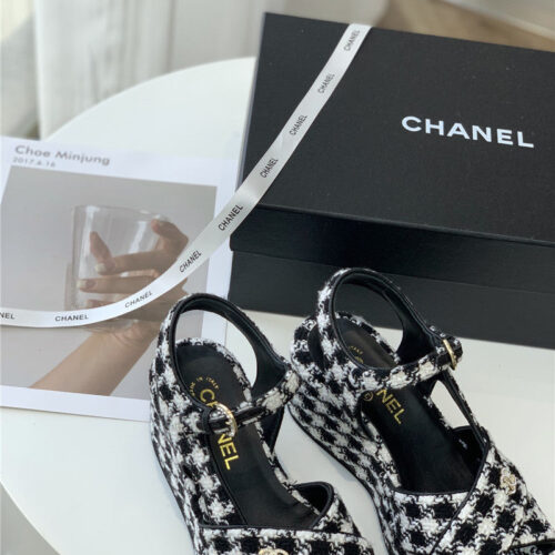 High Quality Luxury Chanel Platform Sandals product detail