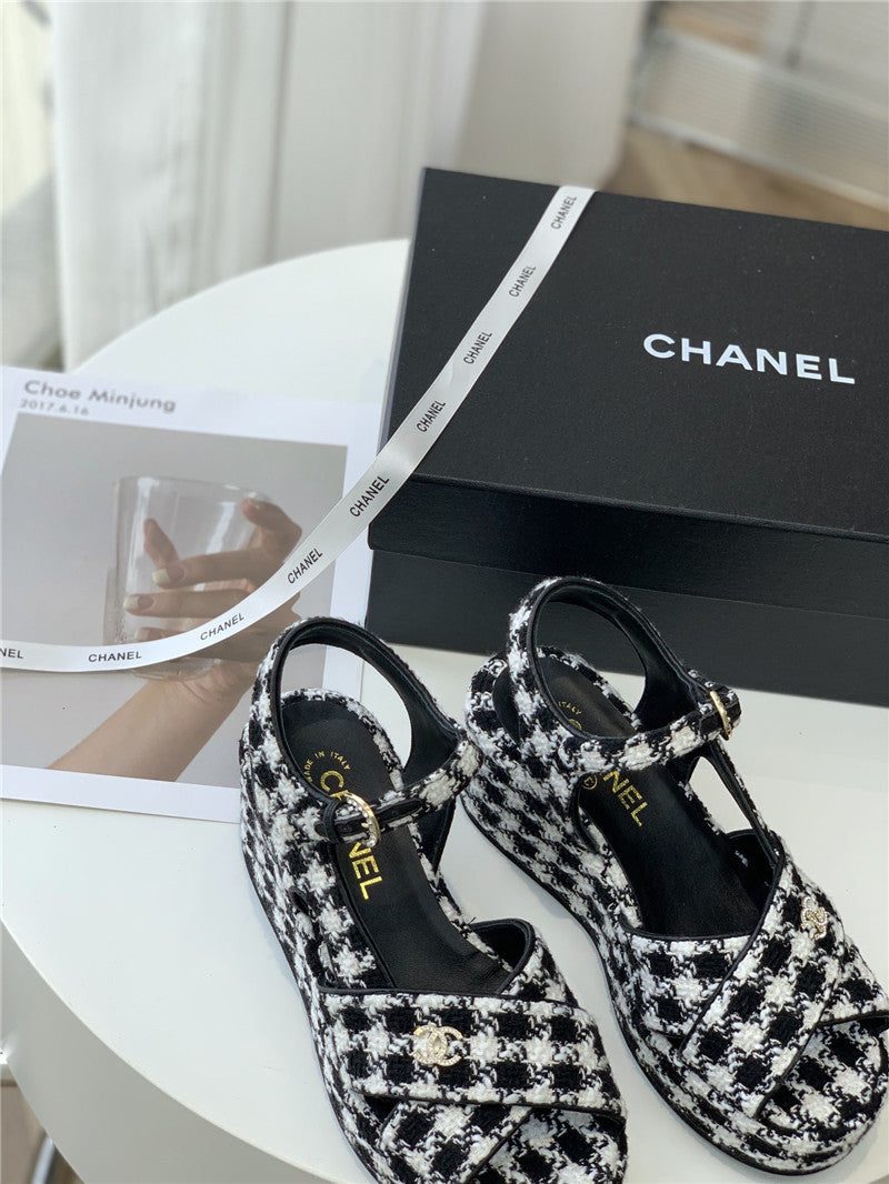 High Quality Luxury Chanel Platform Sandals product detail