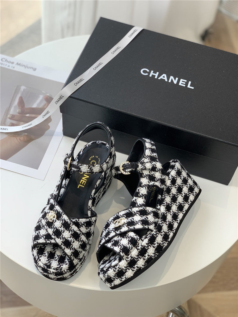 High Quality Luxury Chanel Platform Sandals product detail