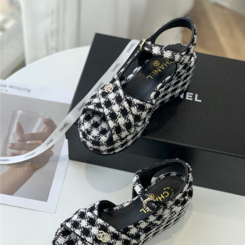 High Quality Luxury Chanel Platform Sandals product detail