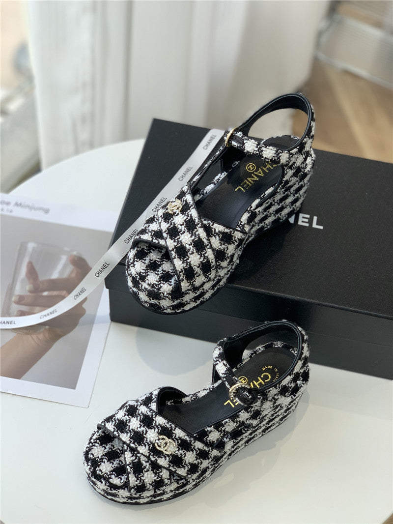 High Quality Luxury Chanel Platform Sandals product detail