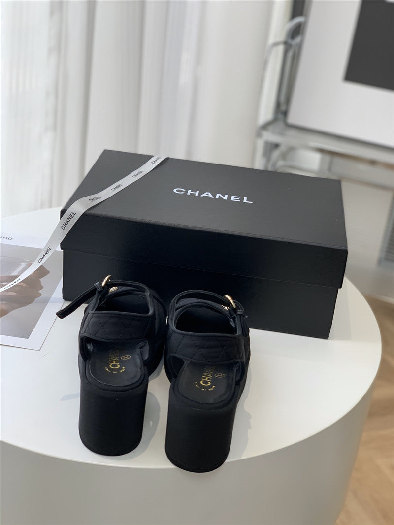 High Quality Luxury Chanel Platform Sandals – Style 51878 product detail