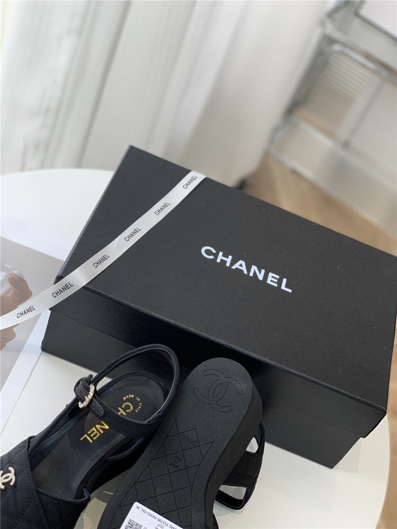 High Quality Luxury Chanel Platform Sandals – Style 51878 product detail